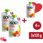 Good Gout BIO kapsička Jahoda s banánem 120 g – Zboží Dáma