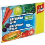 Fino mikrotenové svačinové sáčky, 20 x 30 cm, 7 µm, 50 ks – Hledejceny.cz