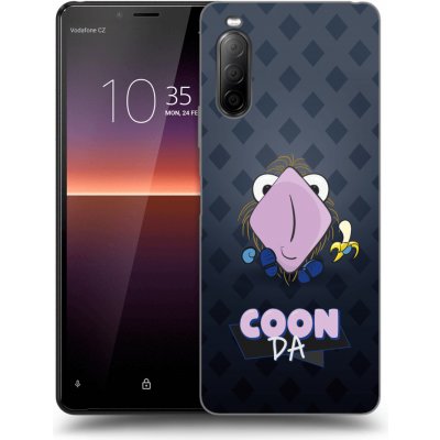 Pouzdro Picasee silikonové Sony Xperia 10 II - COONDA chlupatka - tmavá černé – Zboží Živě