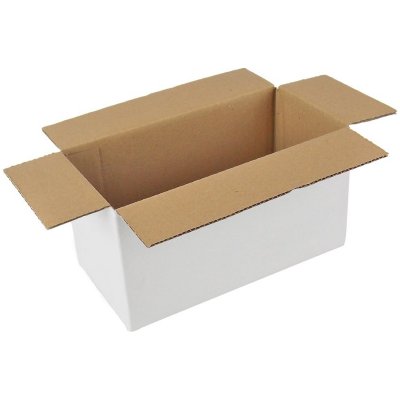 Kartonová krabice 3 vrstvá 200 x 100 x 100 mm, bílo-hnědá INPAP PLUS s.r.o. – Zboží Mobilmania