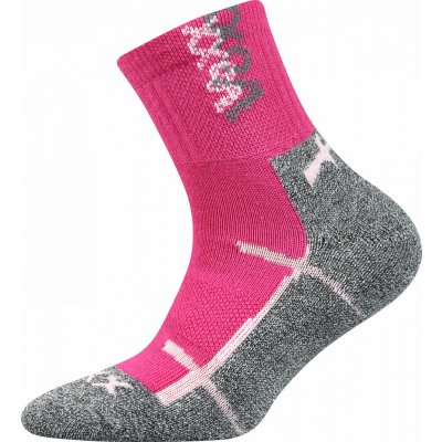 Voxx Wallík dětské sportovní ponožky magenta – Zboží Mobilmania