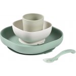 Beaba Jídelní sada silikonová Sage Green 4 ks – Hledejceny.cz