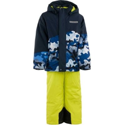 Alpine Pro Brooko dětský lyžařský set modrá – Zboží Dáma