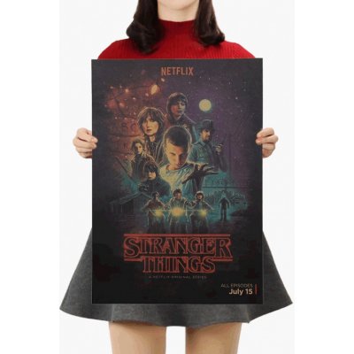 Tie Ler Plakát Stranger Things č.191, 50.5 x 35 cm – Zboží Mobilmania