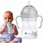 b.box hrneček s brčkem šedý 240 ml – Sleviste.cz