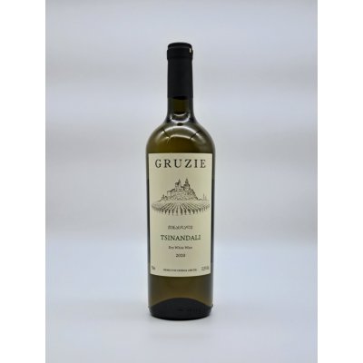 Gruzie Tsinandali Dry White Wine 12,5% 0,75 l (holá láhev) – Hledejceny.cz