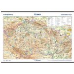 Česko - vlastivědná školní nástěnná mapa, 1:375 000 – Zboží Dáma