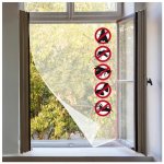 Extol 99110 síť okenní proti hmyzu 100x130cm bílá – Zboží Mobilmania