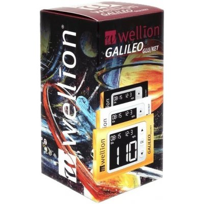 Wellion GALILEO GLU/KET glukometr set černý – Zboží Živě