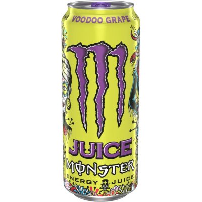 Monster Juice Voodoo Energetický nápoj s příchutí hroznů 473 ml – Sleviste.cz