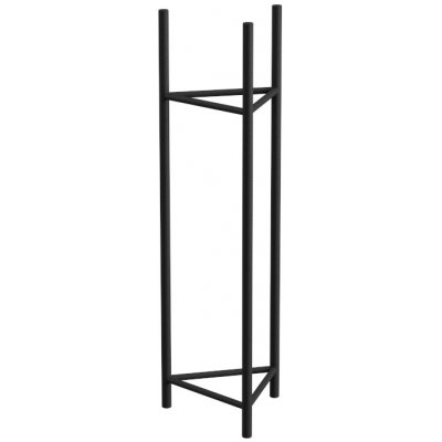 YLD Stojan na květiny kovový 22 x 75 cm černý – Hledejceny.cz