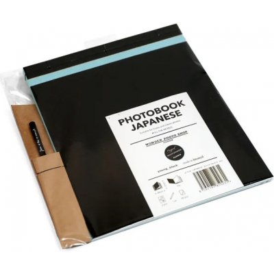 Fujifilm Instax ručně vyráběné 10ti str. album + kreativní sada, 30 x 30 cm - černá, 70100145156 – Hledejceny.cz