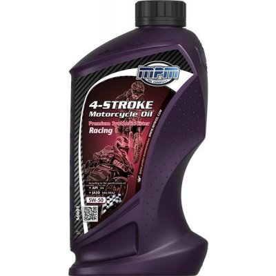 MPM 4-Stroke Oil 5W-50 Premium Synthetic Ester Racing 1 l – Zboží Mobilmania