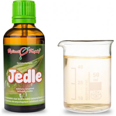 Jedle tinktura z pupenů (gemmoterapie) 50 ml doplněk stravy