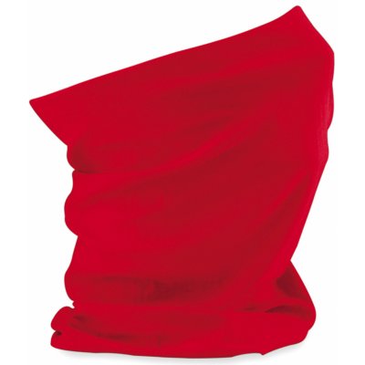 Beechfield bezešvý nákrčník Morf červená výrazná – Zboží Dáma