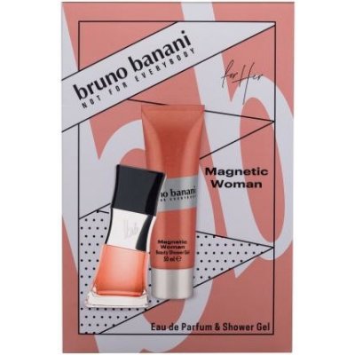 Bruno Banani Magnetic Woman dárková kazeta pro ženy EDP 30 ml + sprchový gel 50 ml – Zbozi.Blesk.cz