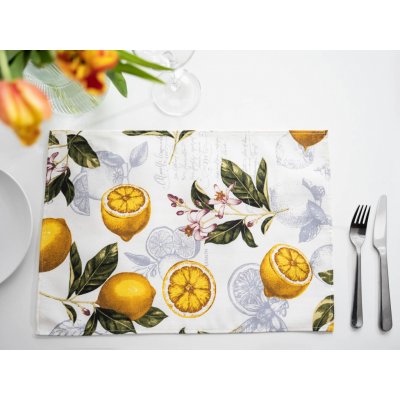 MKLuzkoviny.cz Prostírání Citróny 30x45cm – Zboží Dáma