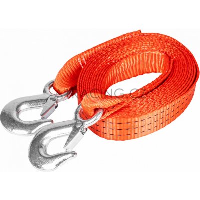 Amio Tažné lano pásové 3000 kg 35 mm 5 m hák + hák 02011 – Sleviste.cz