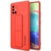 Pouzdro a kryt na mobilní telefon Samsung WOZINSKY Wozinsky Kickstand Samsung Galaxy A71 Červené