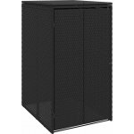 OMAXI Polyethylen 65 x 80 x 115 cm Černá – Zboží Dáma