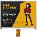 Good Display GDEY0583F41 5.83" 648x480 ePaper displej 4 barvy – Zboží Živě