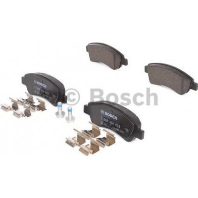 Přední brzdové destičky Bosch s příslušenstvím pro Citroen C2, C3, C4, C3 Picasso, Xsara, Xsara Picasso (0986494027, 0986494623, SK) – Zbozi.Blesk.cz