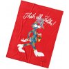 Dětská deka CARBOTEX Mikroplyšová deka Králík Bugs Bunny To Je Vše Přátelé