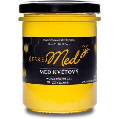 ČeskejMed med květový 250 g – Zboží Dáma