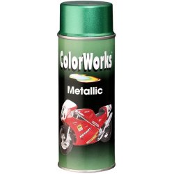 ColorWorks Metalický sprej černý 400 ml