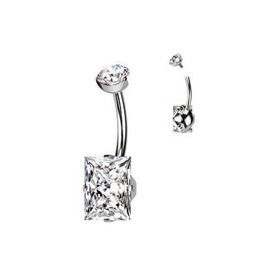 Šperky4U piercing do pupíku titan TIT1265-AB – Zboží Mobilmania