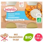 Babybio Brassé z ovčího mléka mango 2 x 130 g – Zbozi.Blesk.cz