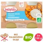 Babybio Brassé z ovčího mléka mango 2 x 130 g – Zboží Mobilmania