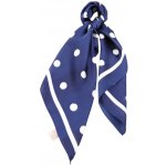 Mar.Co dámský šátek s puntíky tmavě modrý – Zboží Mobilmania
