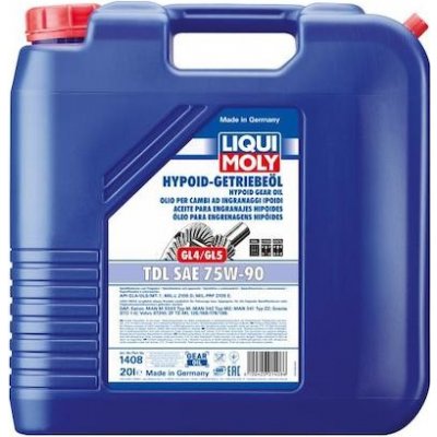 Liqui Moly 1408 TDL 75W-90 20 l – Zboží Mobilmania