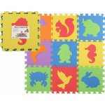 Nellys Pěnové puzzle Dinosauři 30x30cm 10ks v sáčku – Zbozi.Blesk.cz