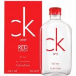 Calvin Klein CK One Red Edition toaletní voda dámská 100 ml tester – Hledejceny.cz