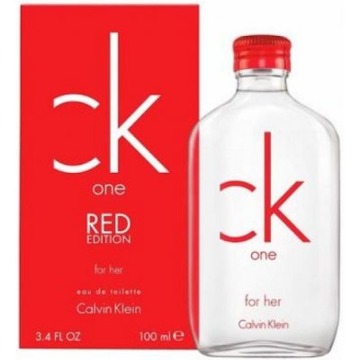 Calvin Klein CK One Red Edition toaletní voda dámská 100 ml tester – Zbozi.Blesk.cz