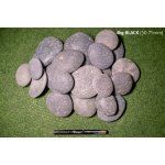 Plážové oblázky BLACK hmotnost: 4kg (50-75mm) – HobbyKompas.cz