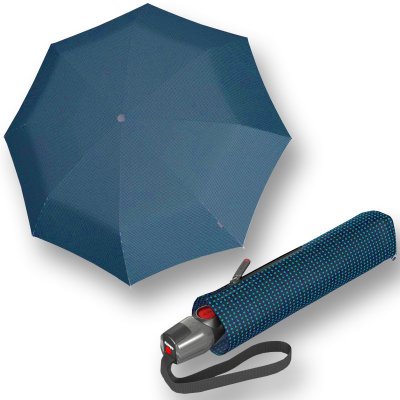Knirps T.200 Watson aqua elegantní pánský plně automatický deštník