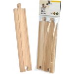 Alltoys Kolej rovná 20 cm, 2 ks – Zboží Dáma