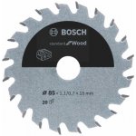 Bosch Pilový kotouč Standard for Wood 85×1,1/0,7×15 T20 pro aku pily 2608837666 – Zboží Mobilmania