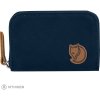 Pouzdro na doklady a karty Fjallraven Zip Card Holder Barva NAVY