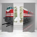 IMPAR Závěsy Lokomotiva V 180 (DR) (Rozměr : 140x250, Materiál: Blackout) – Hledejceny.cz