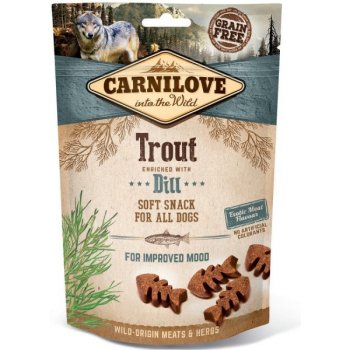 Carnilove Soft Snack Trout & Dill 200 g