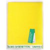 Ručník United Colors of Benetton plážová osuška Benetton 90 x 160 cm 100% bavlna Velur žlutá