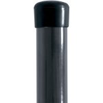 Sloupek kulatý IDEAL Zn+PVC 3100/48/1,5, antracit, bez příchytky nap. drátu
