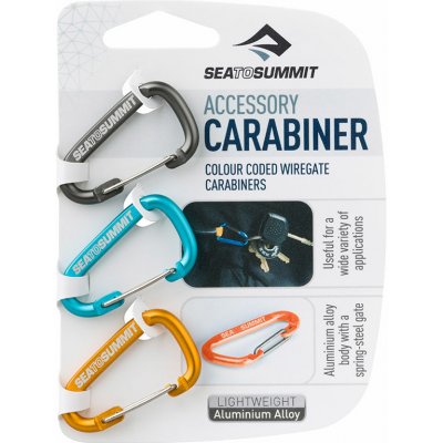 Sea To Summit Accessory Carabiner 3-pack - multifunkční karabinky – Zboží Dáma