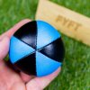 6panel UV míček na žonglování JuggleDream Černá modrá