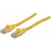 síťový kabel Intellinet 343725 Cat6, U/UTP, 5m, žlutý