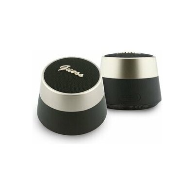 Guess Script Metal Logo Bluetooth Reproduktor 5W Black – Zboží Živě